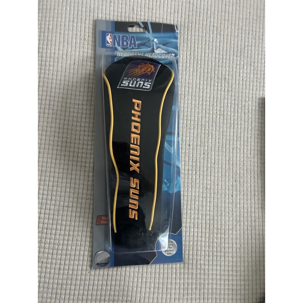 Vintage NBA Phoenix Suns Neoprene Golf Club Headcover New Sealed